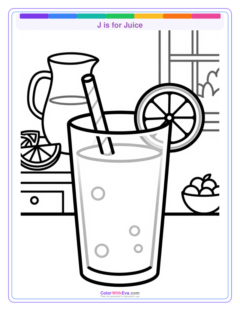 J is for Juice preview