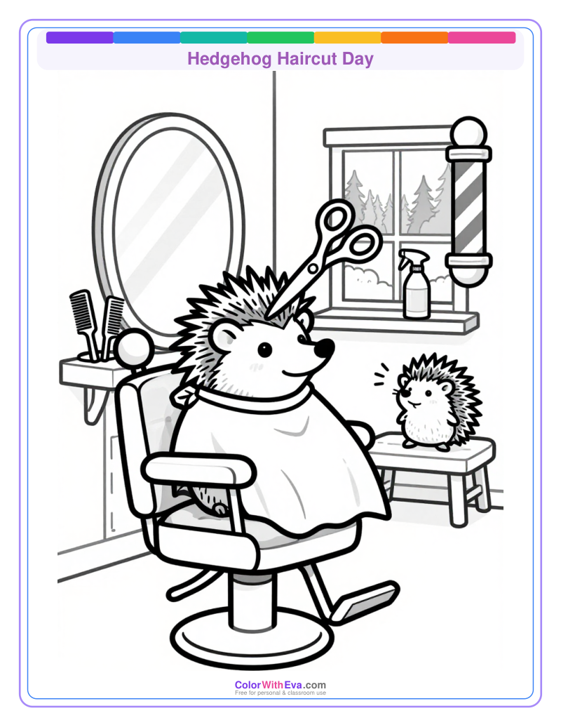 Hedgehog Haircut Day thumbnail