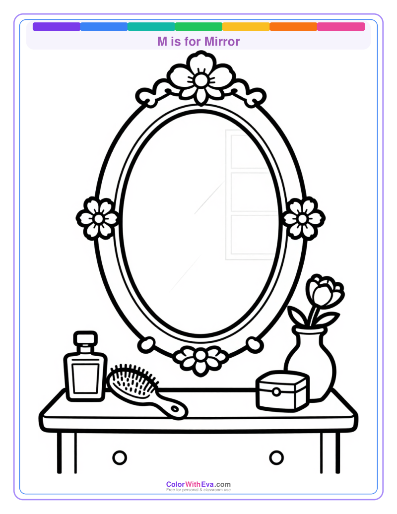 M is for Mirror preview