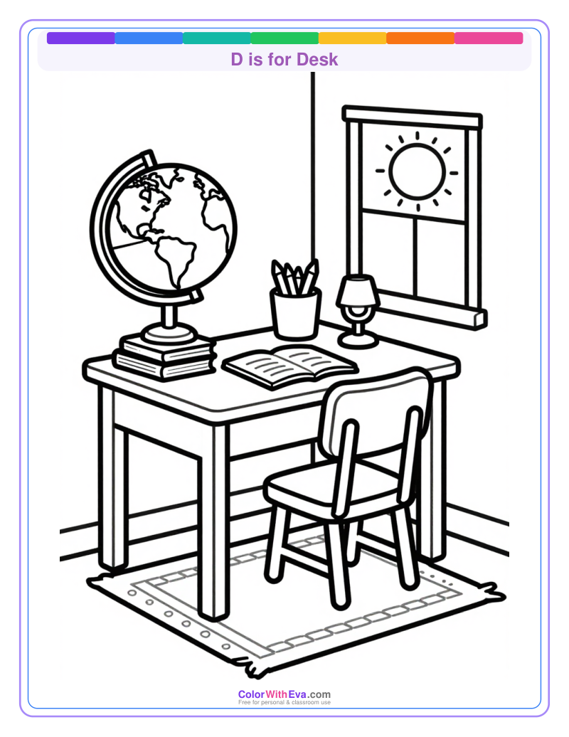 D is for Desk preview