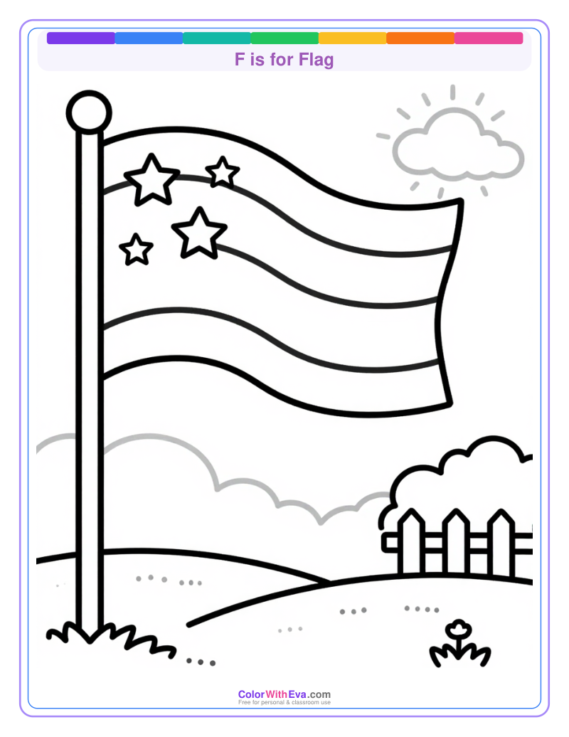 F is for Flag preview