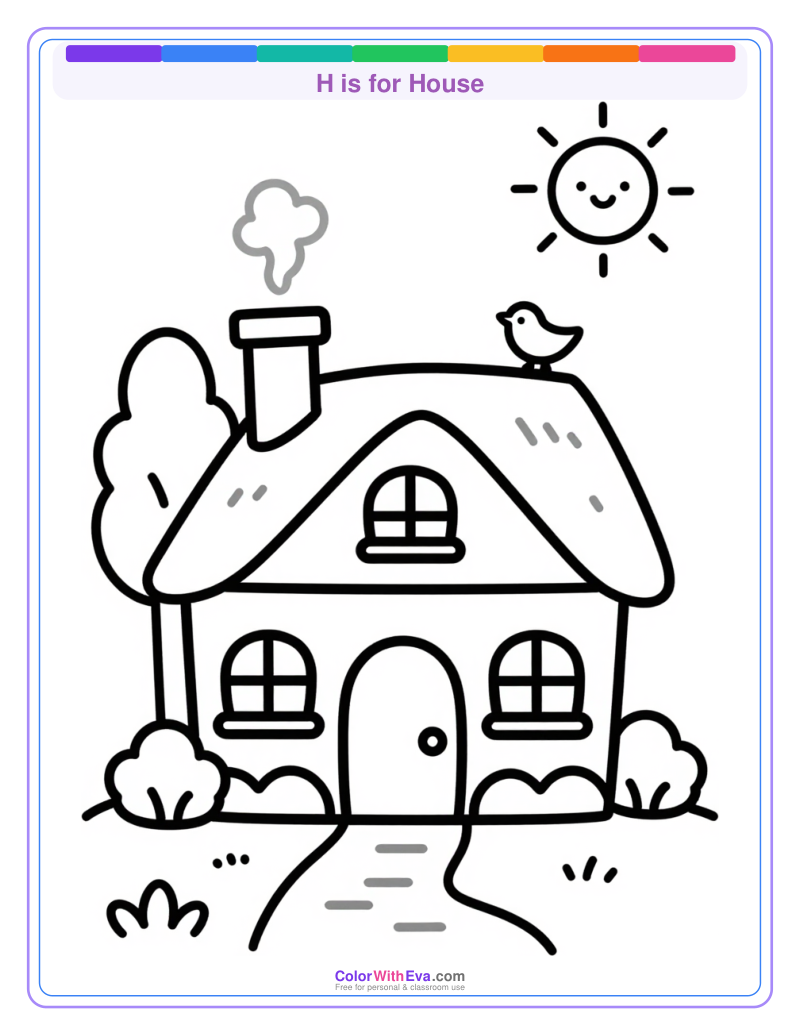 H is for House preview