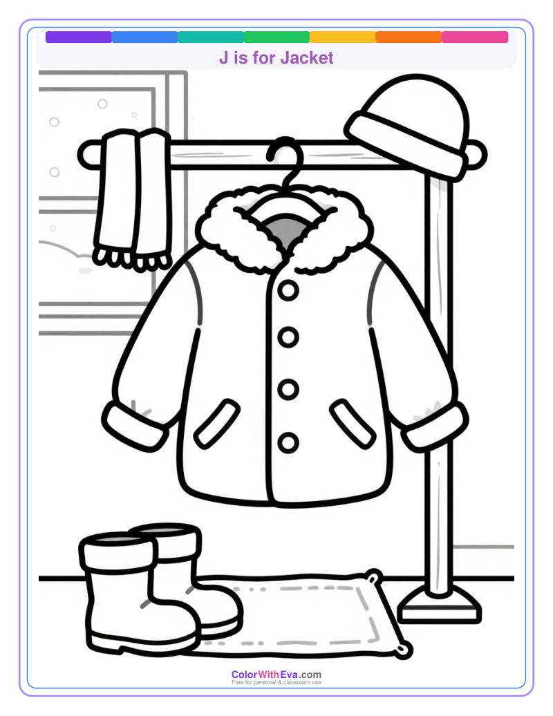 J is for Jacket preview