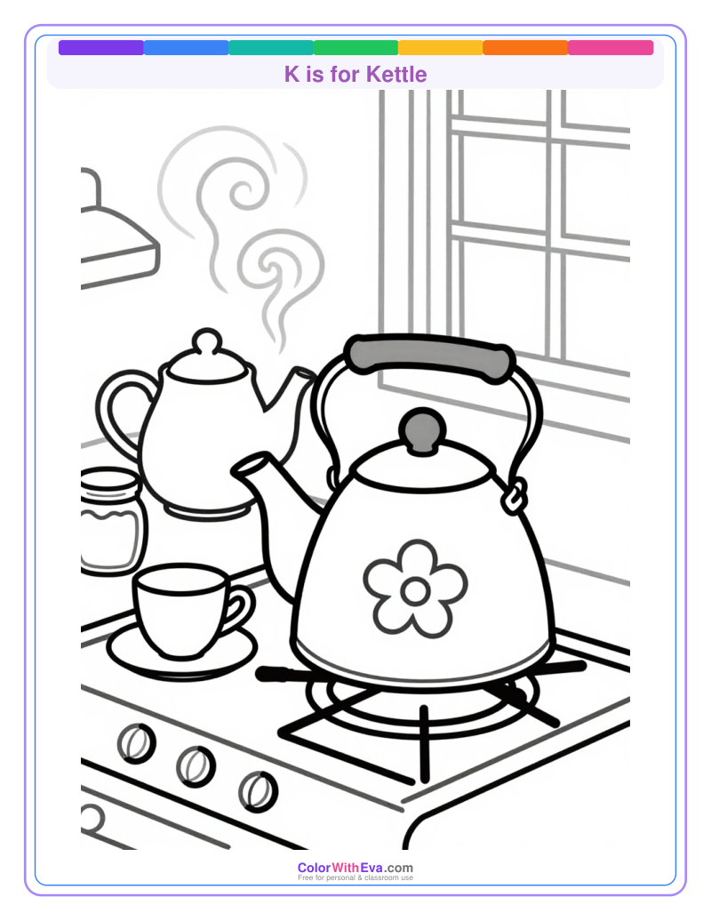 K is for Kettle preview