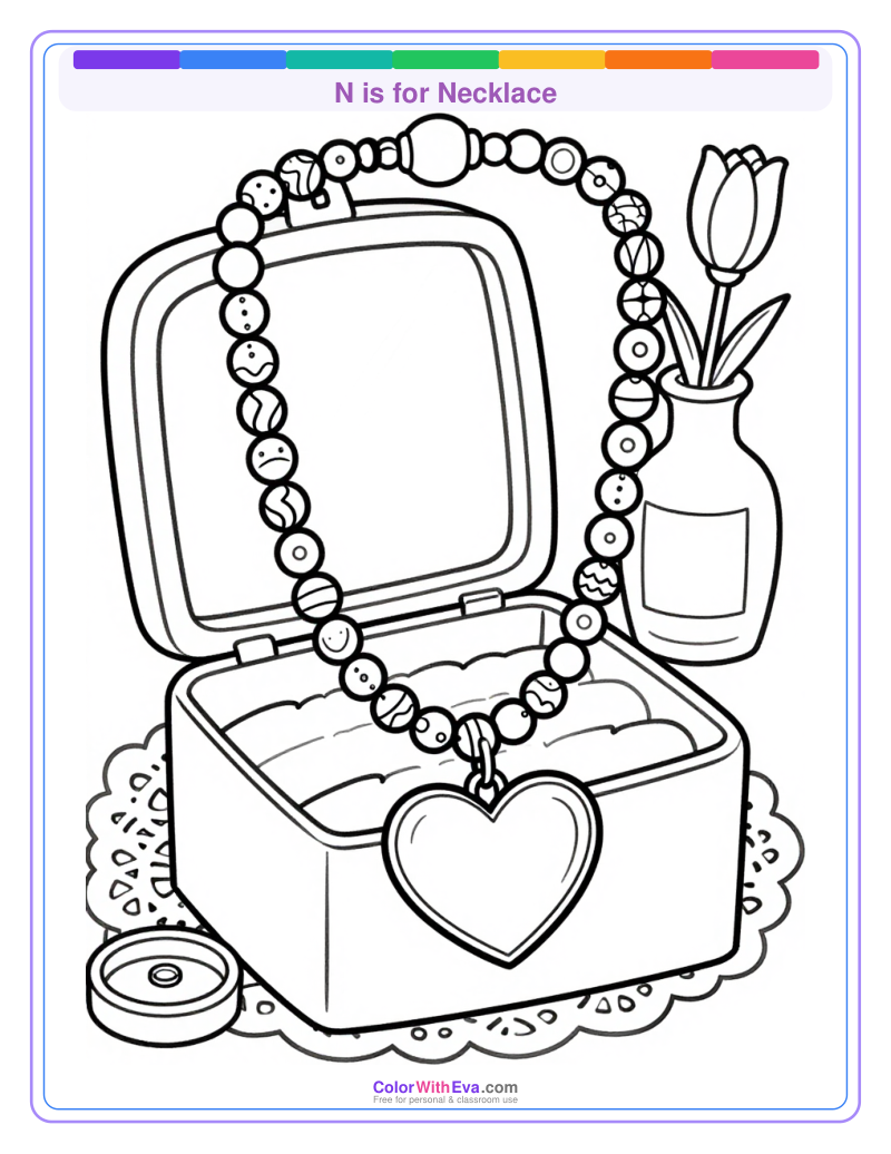 N is for Necklace preview