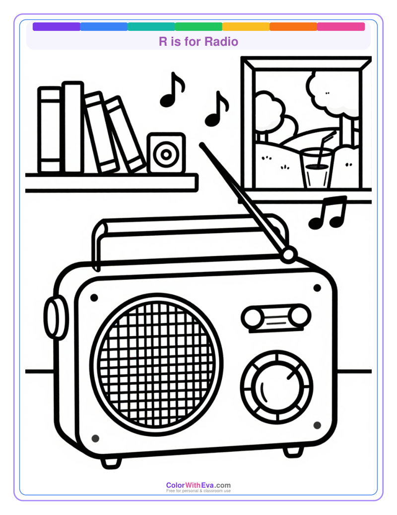 R is for Radio preview