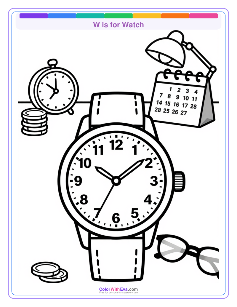 W is for Watch preview