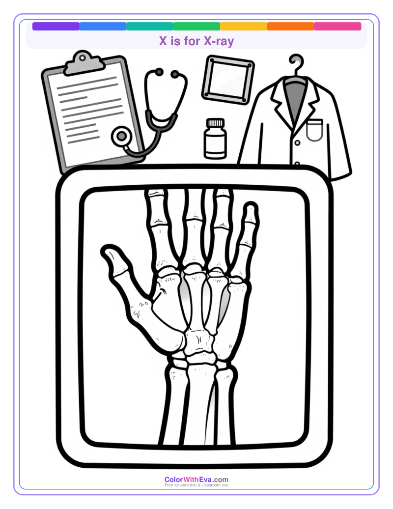 X is for X-ray preview