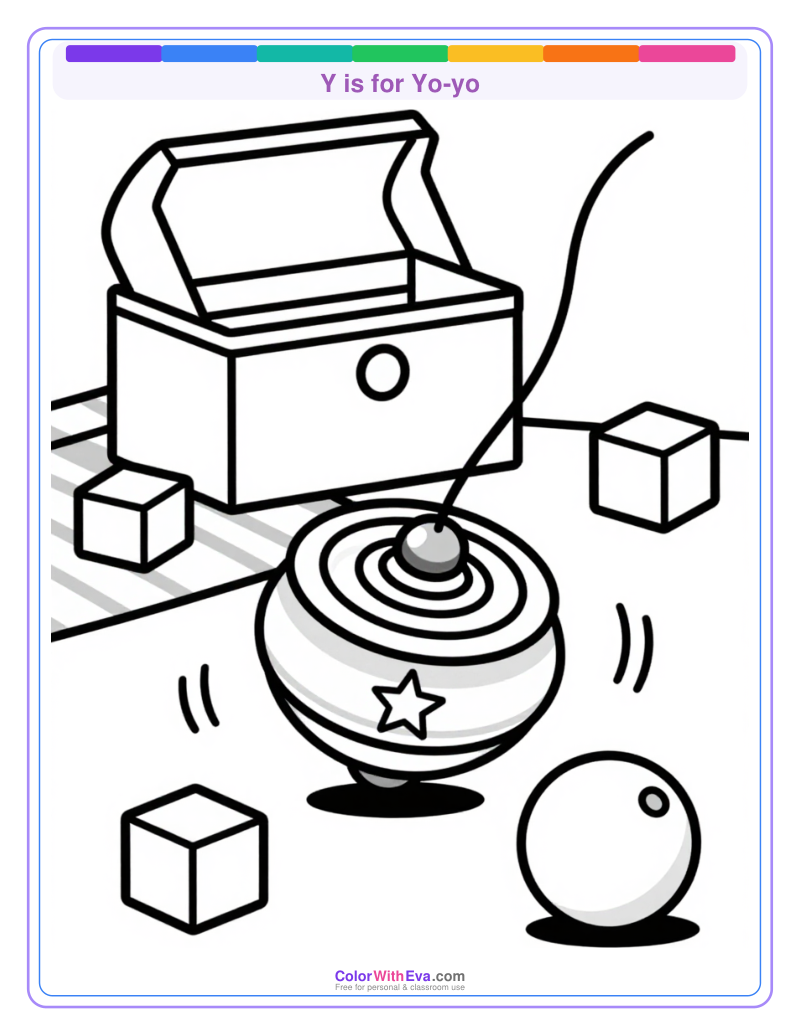 Y is for Yo-yo preview