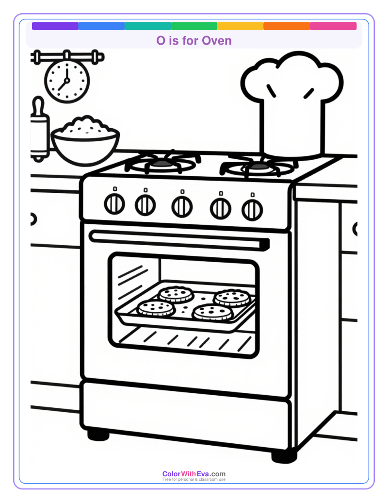 O is for Oven preview