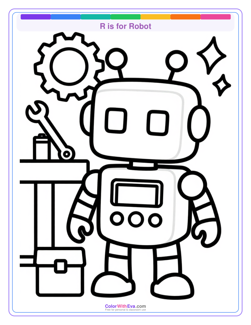 R is for Robot preview
