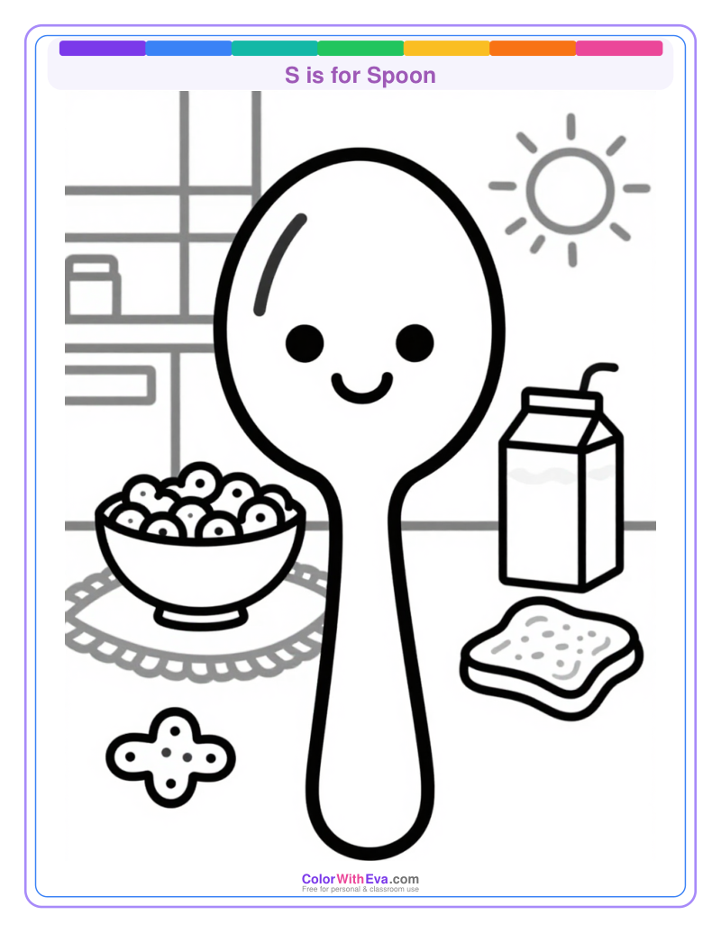 S is for Spoon preview