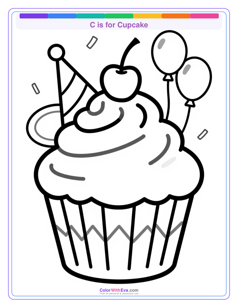 C is for Cupcake preview