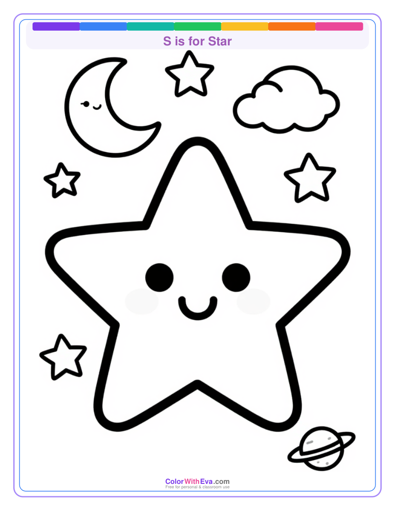 S is for Star preview