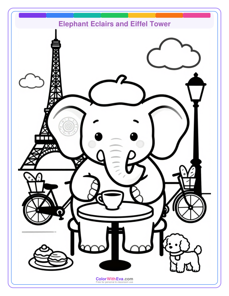 Elephant Eclairs and Eiffel Tower thumbnail