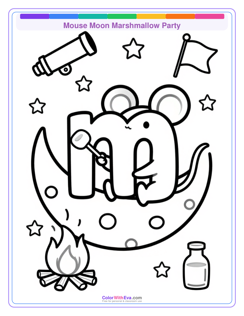 Mouse Moon Marshmallow Party thumbnail
