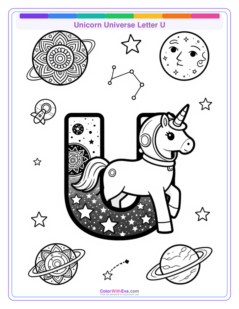 Unicorn Universe Letter U thumbnail