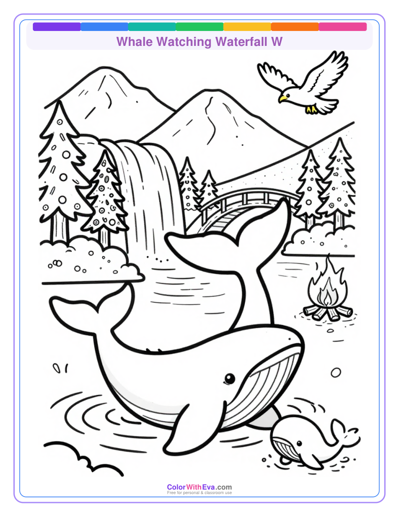 Whale Watching Waterfall W thumbnail