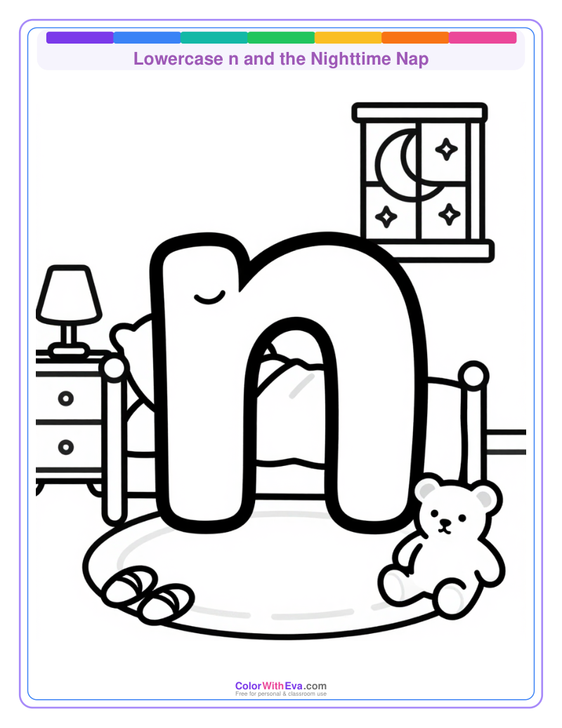 Lowercase n and the Nighttime Nap preview