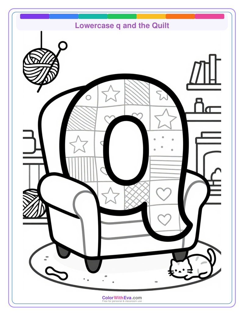 Lowercase q and the Quilt preview
