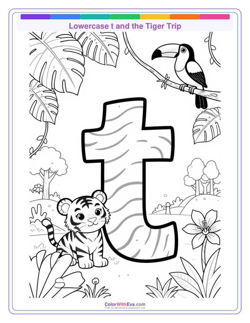 Lowercase t and the Tiger Trip preview