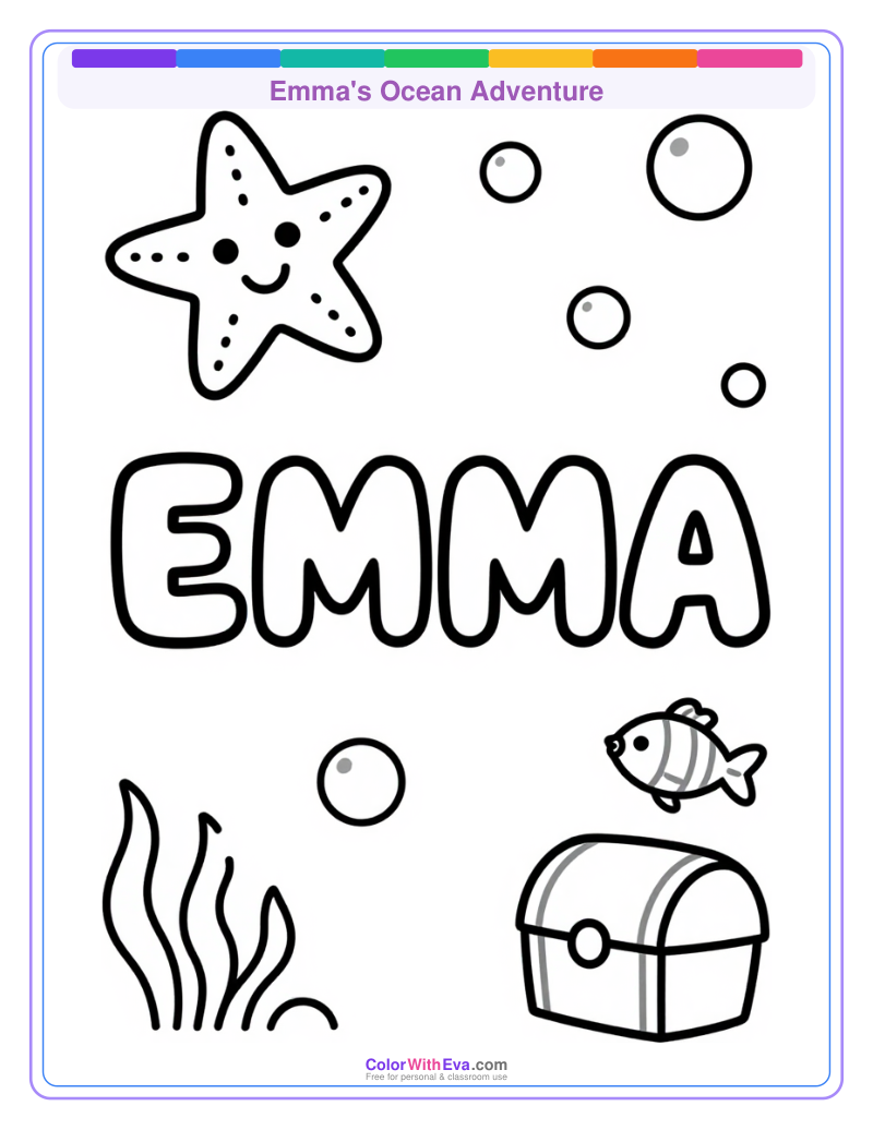 Emma's Ocean Adventure preview