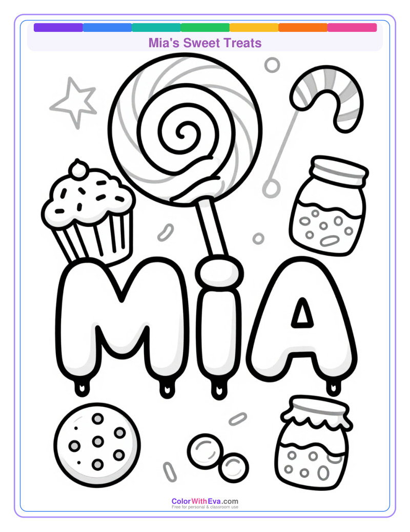 Mia's Sweet Treats preview