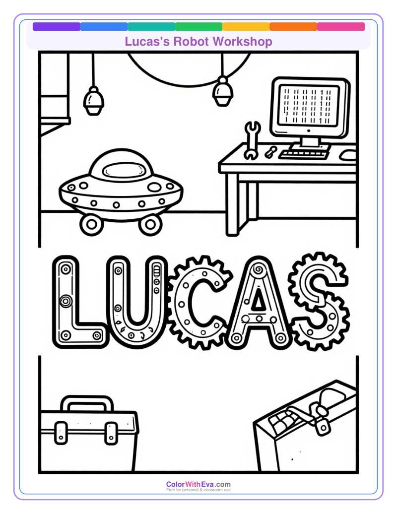 Lucas's Robot Workshop preview