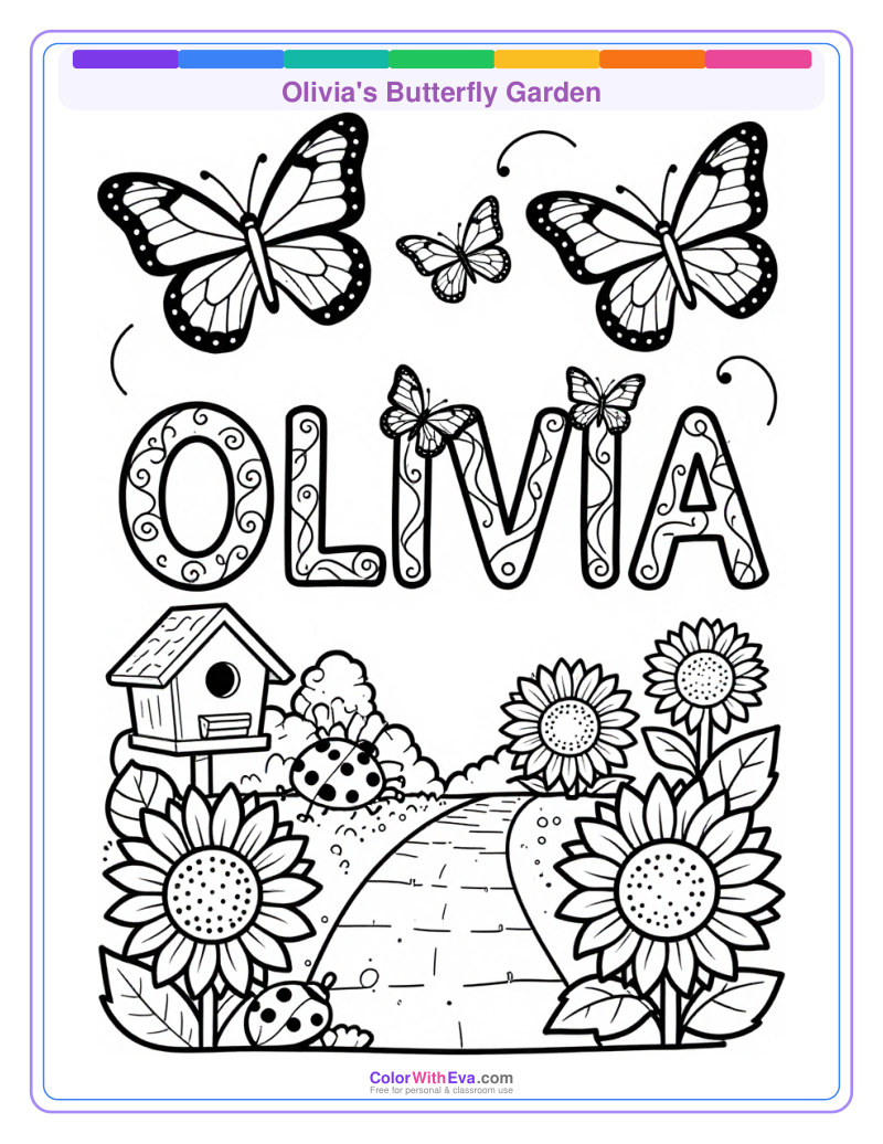 Olivia's Butterfly Garden preview