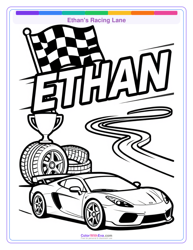 Ethan's Racing Lane preview