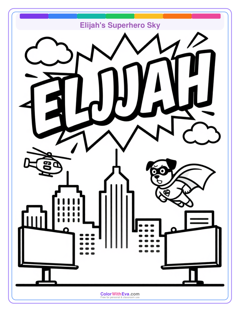 Elijah's Superhero Sky thumbnail