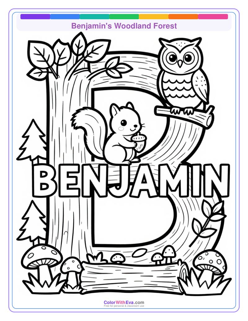 Benjamin's Woodland Forest preview
