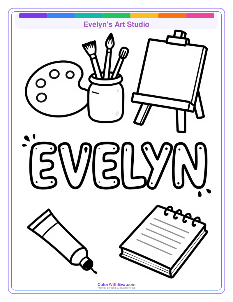 Evelyn's Art Studio preview