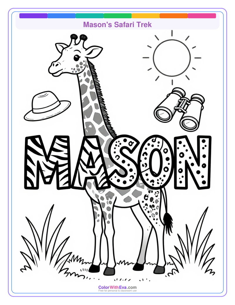 Mason's Safari Trek preview