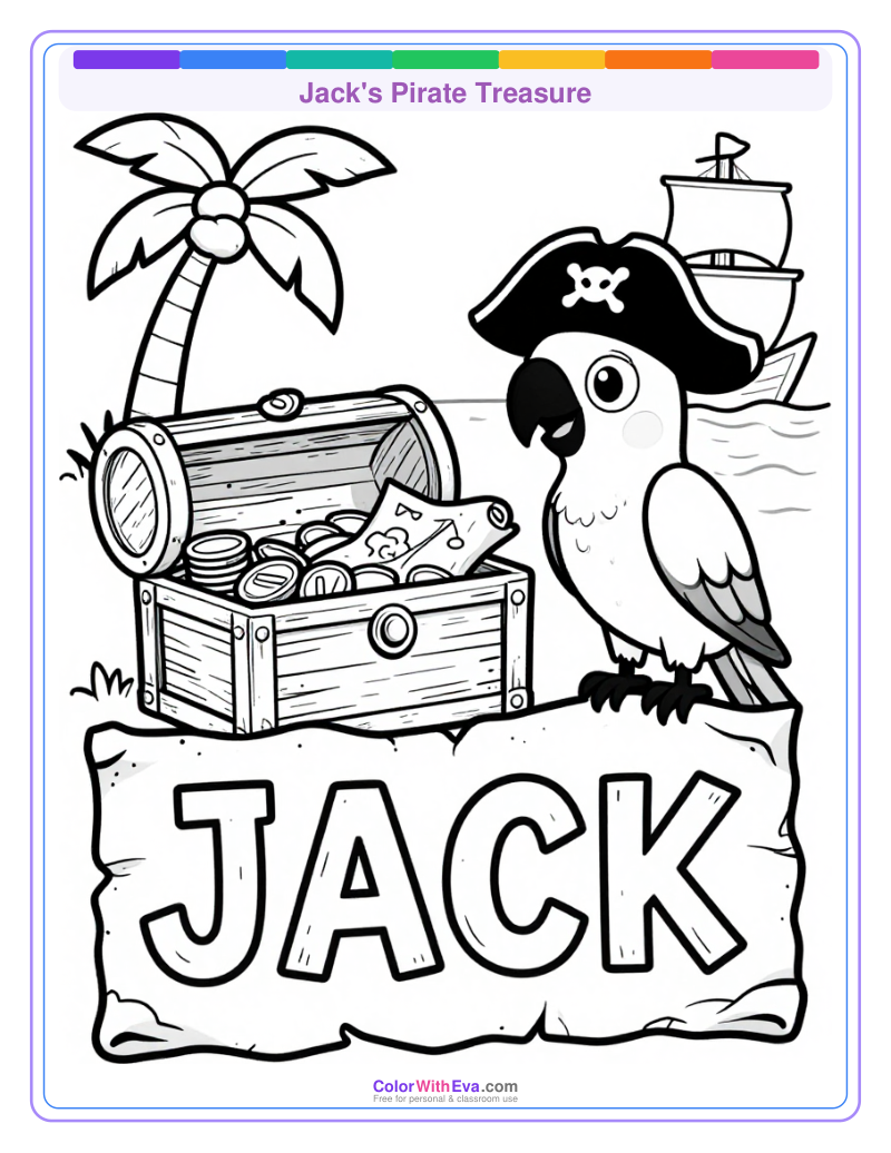 Jack's Pirate Treasure preview