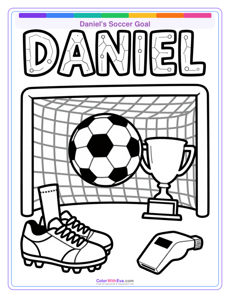 Daniel's Soccer Goal preview