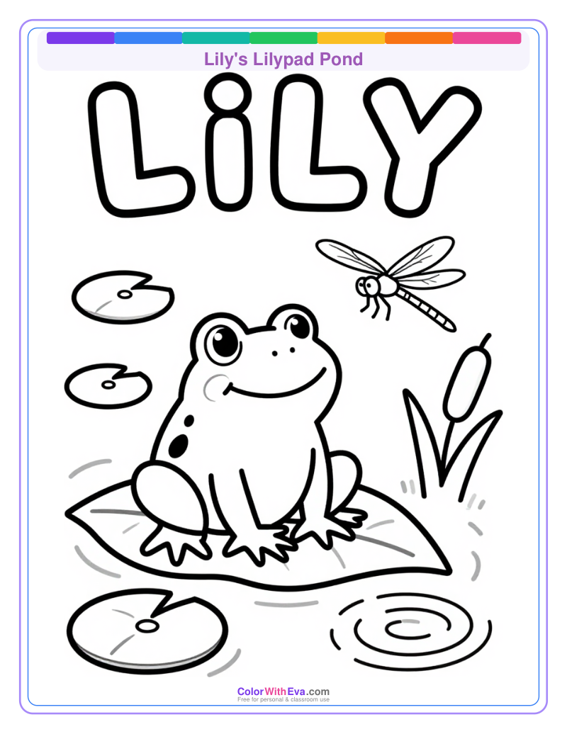 Lily's Lilypad Pond preview