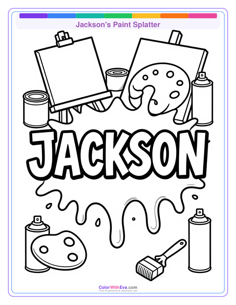 Jackson's Paint Splatter preview