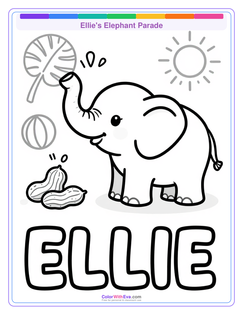Ellie's Elephant Parade preview
