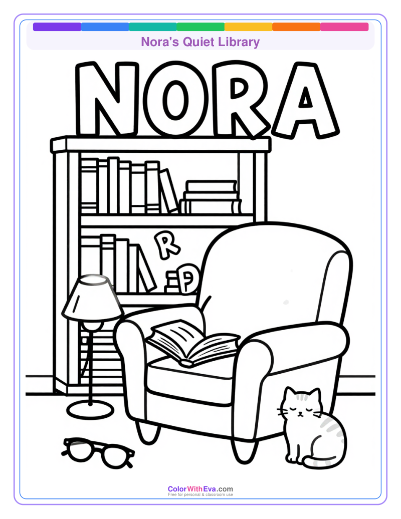 Nora's Quiet Library preview