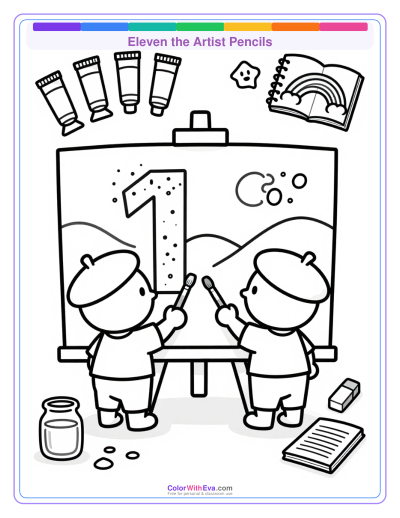 Eleven the Artist Pencils thumbnail