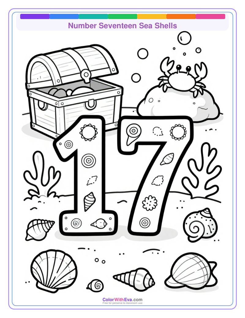 Number Seventeen Sea Shells preview