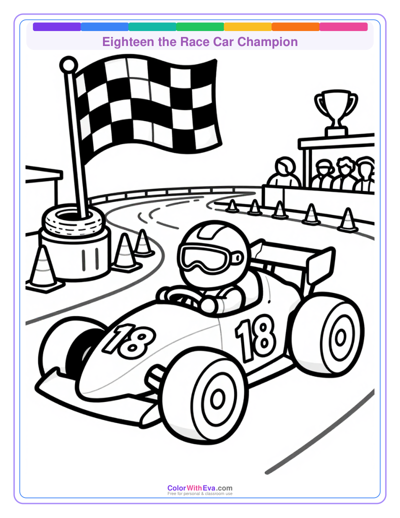 Eighteen the Race Car Champion thumbnail