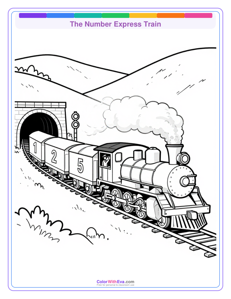 The Number Express Train preview