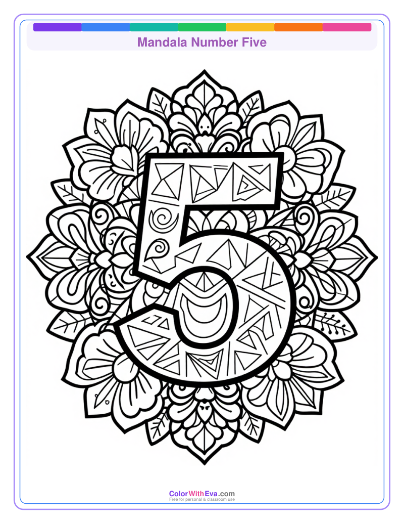 Mandala Number Five thumbnail