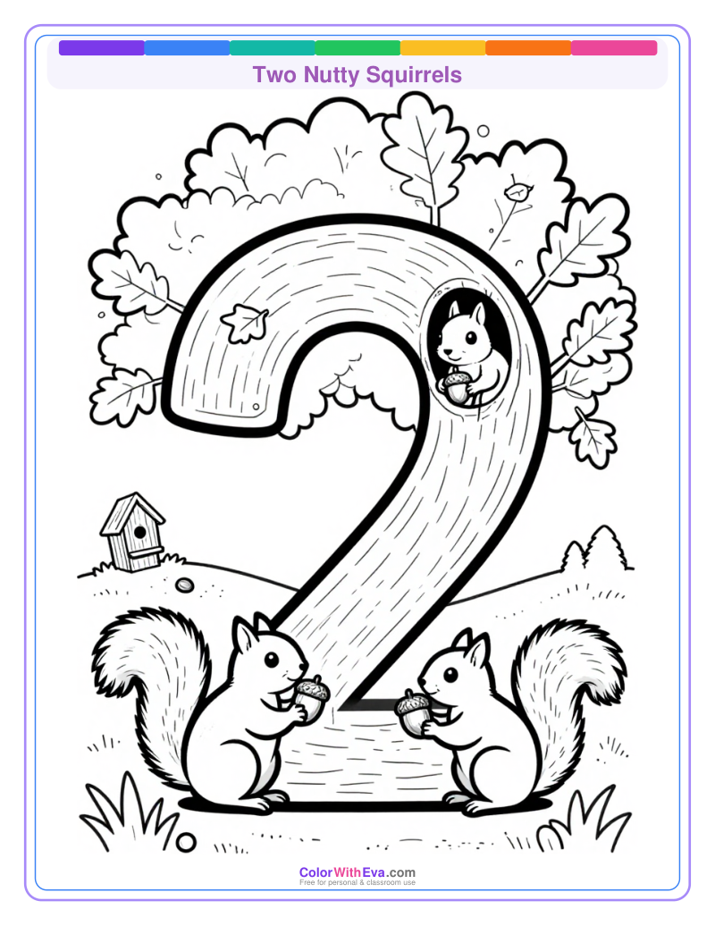 Two Nutty Squirrels preview