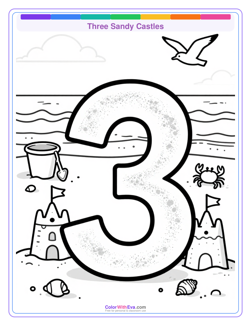 Three Sandy Castles preview