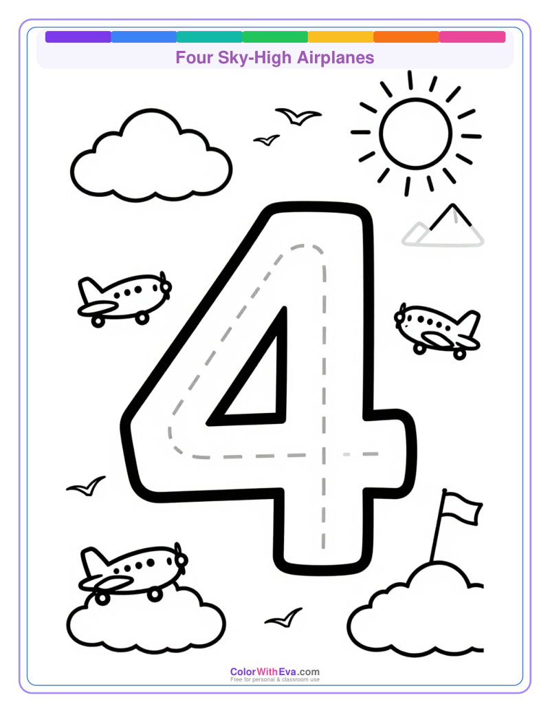 Four Sky-High Airplanes preview