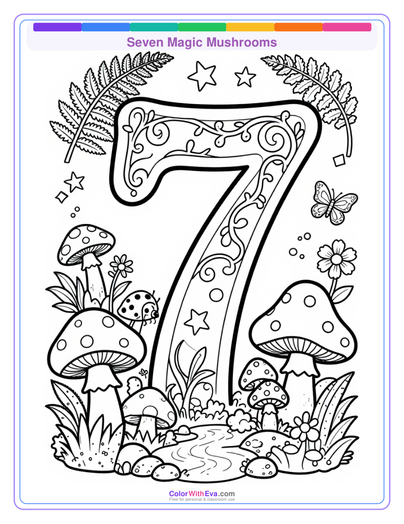 Seven Magic Mushrooms preview