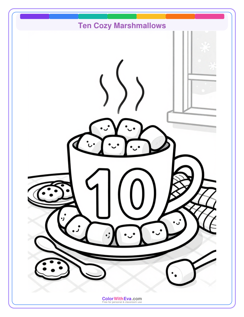 Ten Cozy Marshmallows preview
